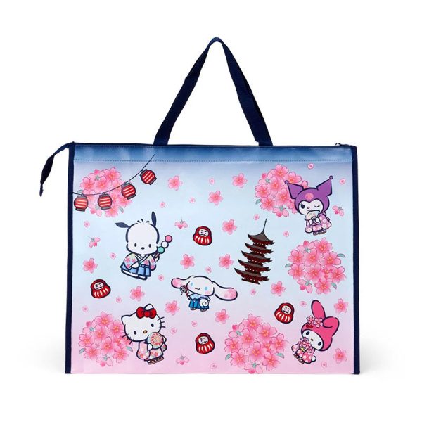 Japan Sanrio - Sanrio Characters Souvenir Bag Extra Large on Sale