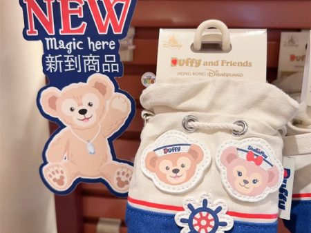 HKDL - Duffy & ShellieMay Pouch & Keychain on Sale