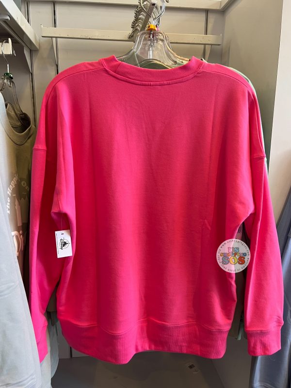 DLR - “The Happiest Place on Earth Disneyland Resort Since 1955” Castle Fuchsia Pullover (Adult) Supply