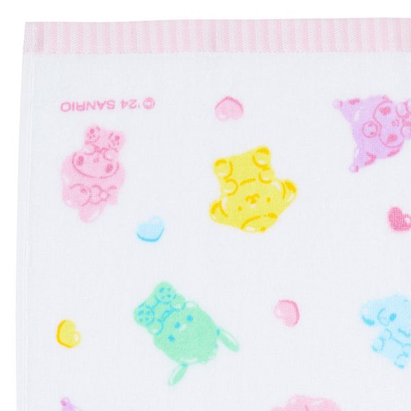 Japan Sanrio -  Sanrio Characters Face Towel (Gummy Candy) Sale