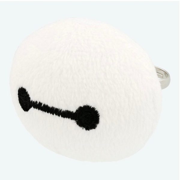 TDR - Food Miniature Baymax Mousse Plush Ring Online now