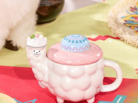 Starbucks China - 🦙 Alpaca Paradise 2024 - 2S. 3D Alpaca Ceramic Mug 296ml Online Hot Sale