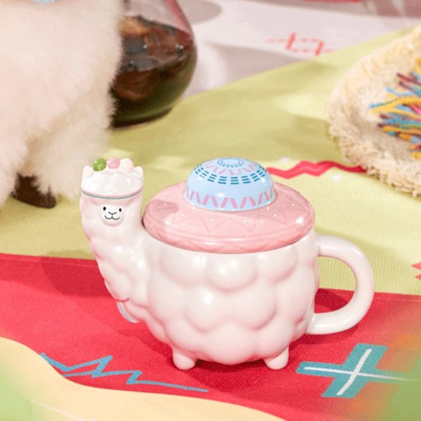 Starbucks China - 🦙 Alpaca Paradise 2024 - 2S. 3D Alpaca Ceramic Mug 296ml Online Hot Sale