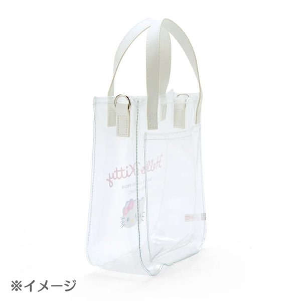 Japan Sanrio -  Kuromi Clear Handbag with Shoulder Strap Online