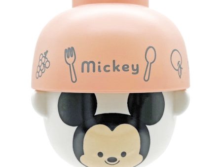 Japan Exclusive - Mickey Mouse  Yururun  Rice & Soup Bowls Set For Discount