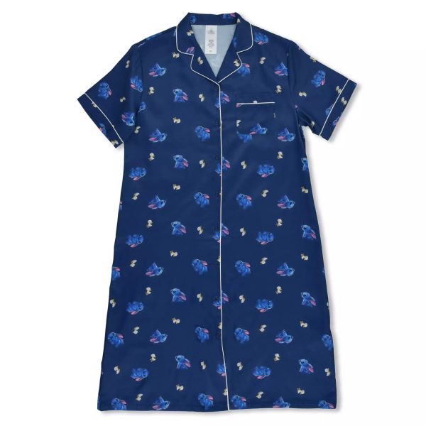 JDS - Disney Stitch Day Collection x Stitch Short Sleeve Dress Nightwear For Adults (Release Date: June 11, 2024) For Cheap