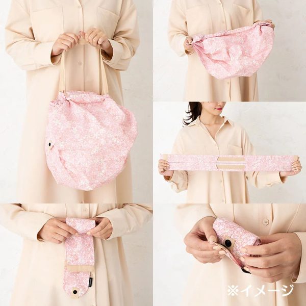 Japan Sanrio - Hello Kitty Shupatto Pocketable Bag Size M (Color: Pink) Sale