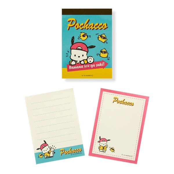 Japan Sanrio - Pochacco Mini Memo Pad (Vintage Retro) Hot on Sale