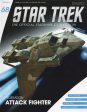 #21   #68 Federation Attack Fighter Diecast Model Ship Window Boxed (Star Trek   Eaglemoss) Online Sale