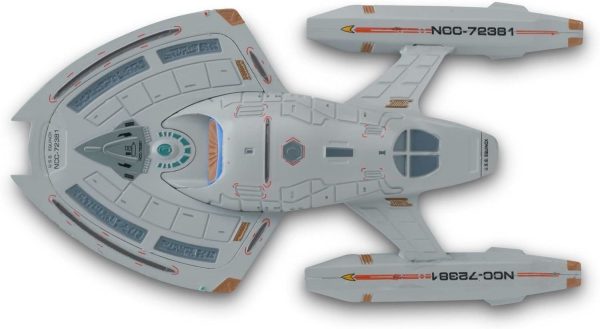 #15   #7 U.S.S Equinox NCC-72381 Diecast Model Ship Window Boxed (Star Trek   Eaglemoss) Cheap