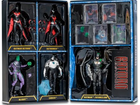 Batman Beyond Build-A Action Figure 5 Pack - Batman Beyond   Batwoman Beyond   Blight   Shriek   Batman: Futures End (DC Multiverse) Online Sale