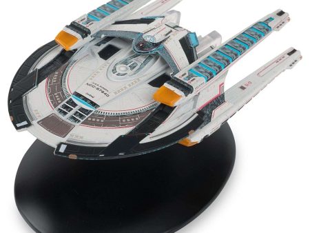 #09 U.S.S. Europa NCC-97640 Europa-Class Battle Cruiser Diecast Model Ship STO (Star Trek   Eaglemoss) Fashion