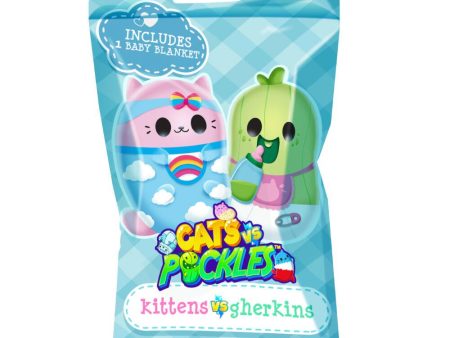 Kittens vs. Gherkins Surprise 2 Plush Toys Blind Bag V1004 (Cats vs Pickles) For Cheap