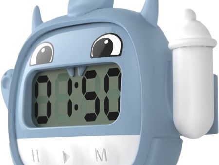 Baby Milk Timer (meiko the Milk Monster) Digital Glow-in-the-Dark BLUE Sale