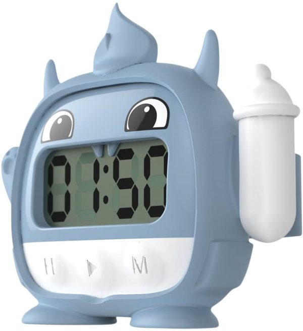 Baby Milk Timer (meiko the Milk Monster) Digital Glow-in-the-Dark BLUE Sale