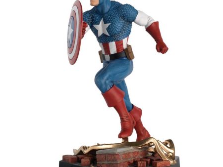 #2 MARVEL VS. CAPTAIN AMERICA 1:16 Scale Dynamic Statue Figure MVSEN002 (Eaglemoss) Online Hot Sale