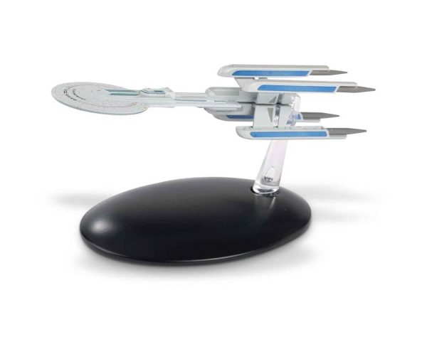 #152 U.S.S. Excelsior (Nilo Rodis Concept I) Diecast Model Ship (Star Trek   Eaglemoss) Fashion