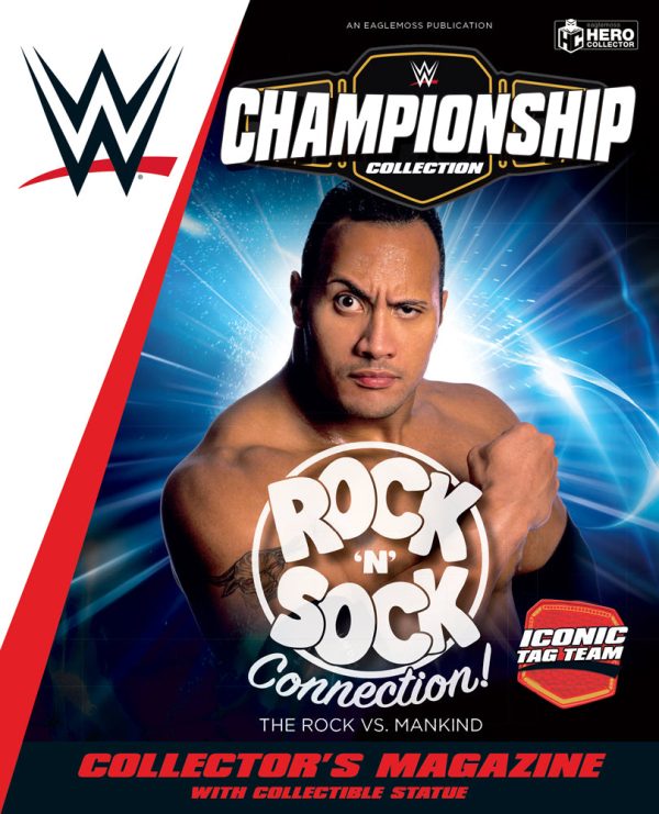 Rock  n  Sock The Rock & Mankind Figures WWEUK802 Iconic Tag Team (Eaglemoss   WWE Championship Collection) Fashion