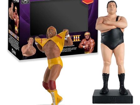 Andre the Giant vs. Hulk Hogan Wrestlemania III Figures WWEUK803 Iconic Matches (Eaglemoss   WWE Championship Collection) For Discount