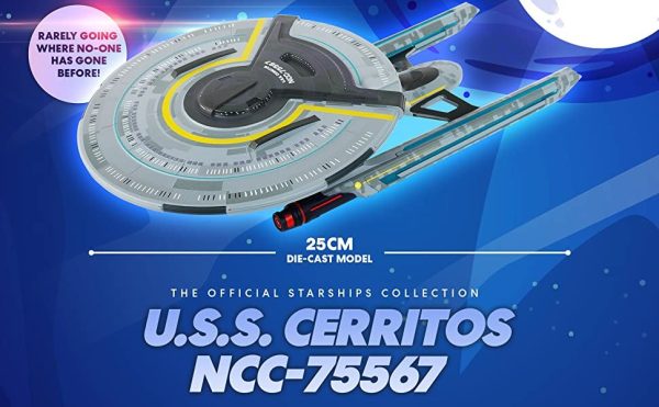 U.S.S. Cerritos NCC-75567 XL EDITION Ship Model Die Cast Starship Special Issue Lower Decks (Eaglemoss   Star Trek) on Sale