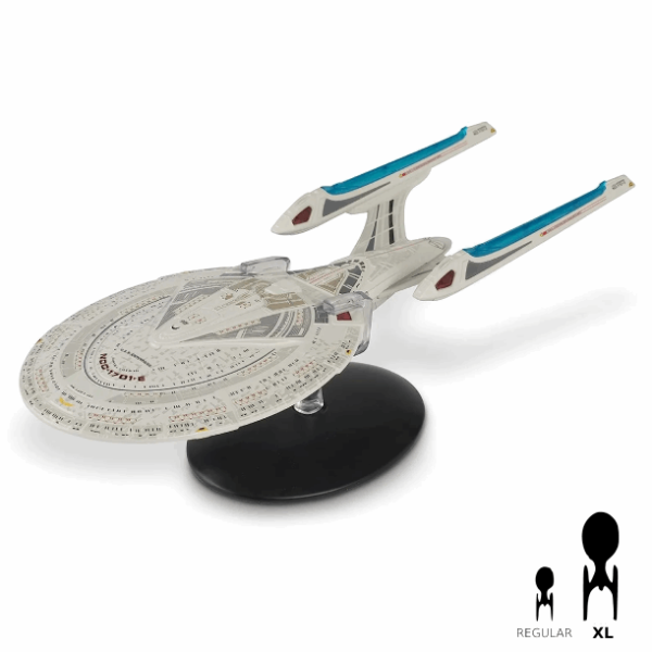 #03 U.S.S. Enterprise NCC-1701-E (Sovereign-class) XL EDITION Ship Model Die Cast Starship (Eaglemoss   Star Trek) Cheap