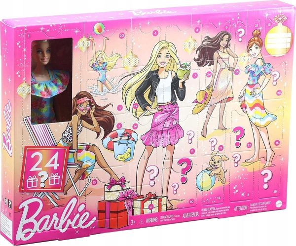 BARBIE Advent Calendar Doll (GXD64) Christmas Countdown Figure & Accessories Online Hot Sale