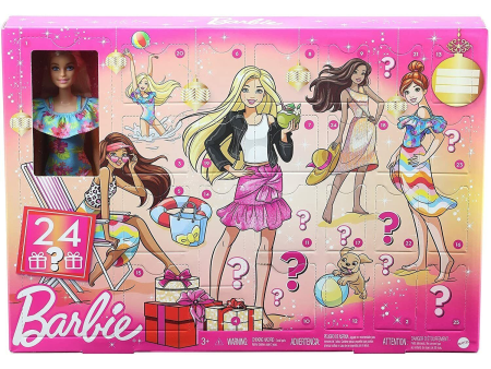 BARBIE Advent Calendar Doll (GXD64) Christmas Countdown Figure & Accessories Online Hot Sale