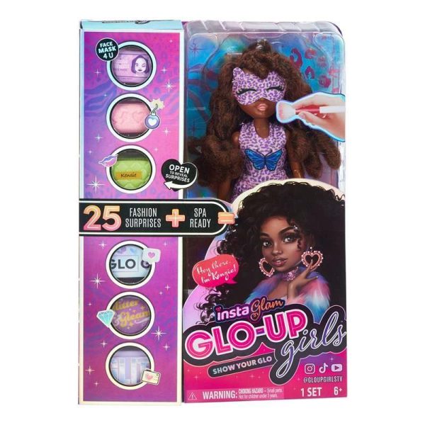 InstaGlam Glo-up KENZIE Girls Fashion Doll 83005 Accessories Cheap