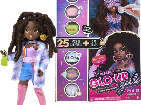 InstaGlam Glo-up KENZIE Girls Fashion Doll 83005 Accessories Cheap